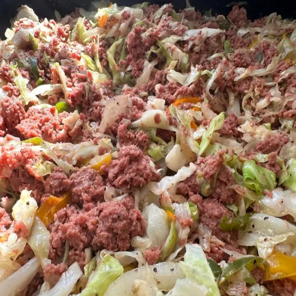Jamaican-Style Corned Beef and Cabbage