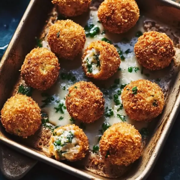 Jamon & wild garlic croquetas
